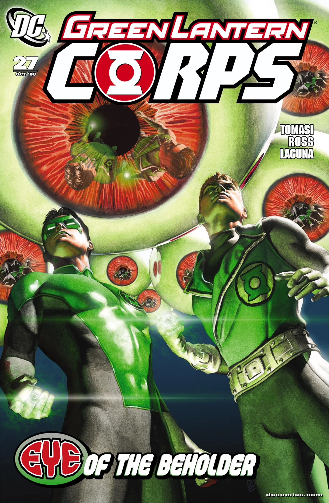 Green Lantern Corps #27 (DC, 2008 — Cover A) cover